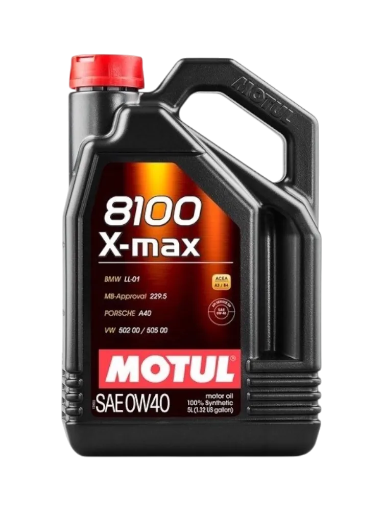 Моторное масло Синтетическое Motul 8100 X-max 0W-40 4 л