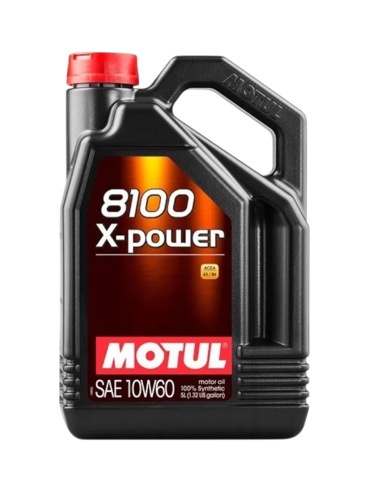 Моторное масло Синтетическое Motul 8100 X-power 10W-60 4 л