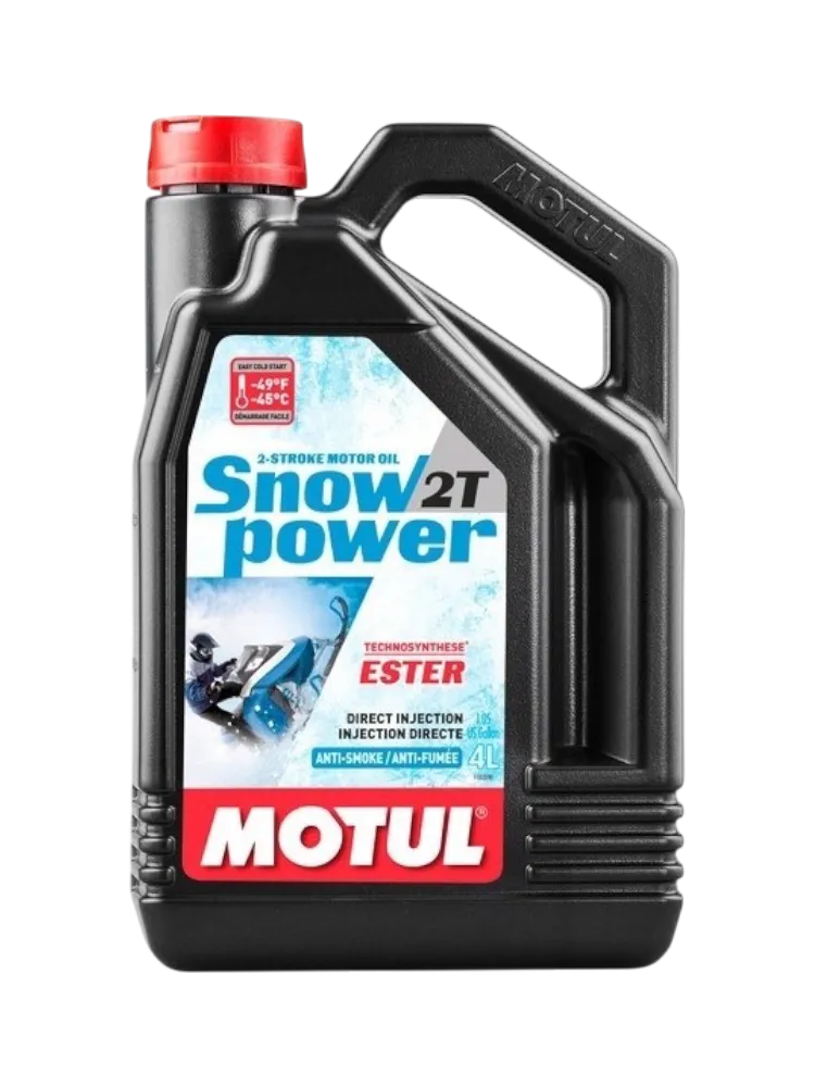 Моторное масло Синтетическое Motul 2T Snowpower отсутствует 4 л