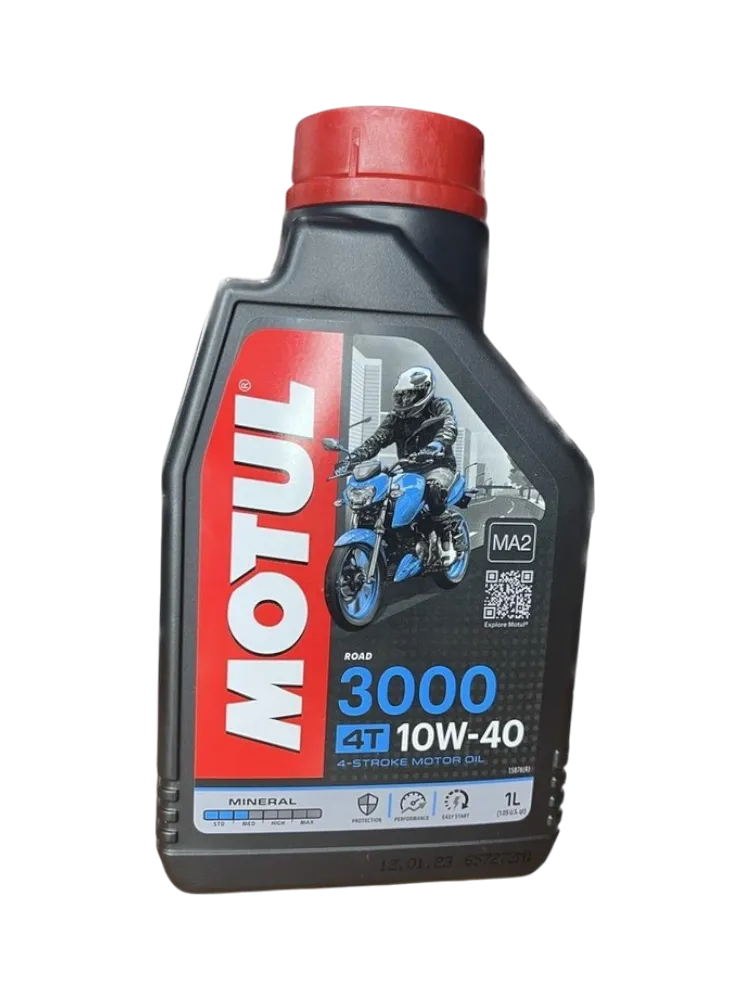 Моторное масло Минеральное Motul 3000 4T 10W-40 1 л