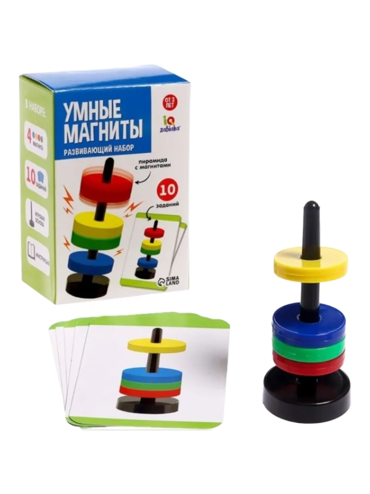 Обучающий набор Zabiaka Умные магниты