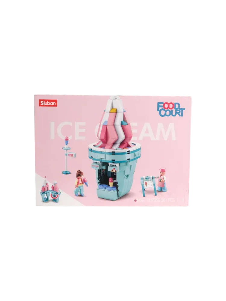 Конструктор SLUBAN Мороженое, деталей 301 шт