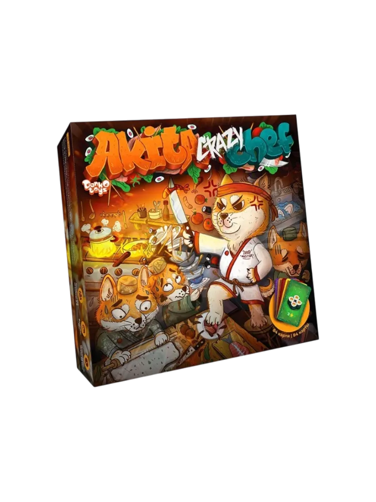 Настольная игра Danko Toys Akita Crazy Chef 09632