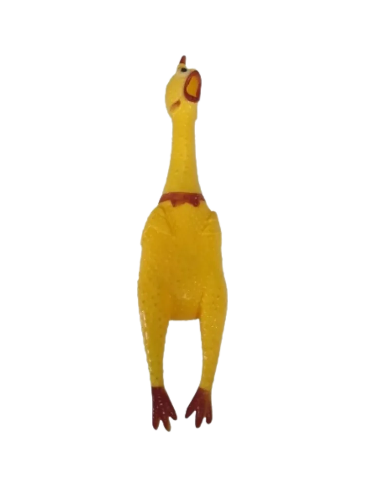 Игрушка Курица средняя 905764 желтый