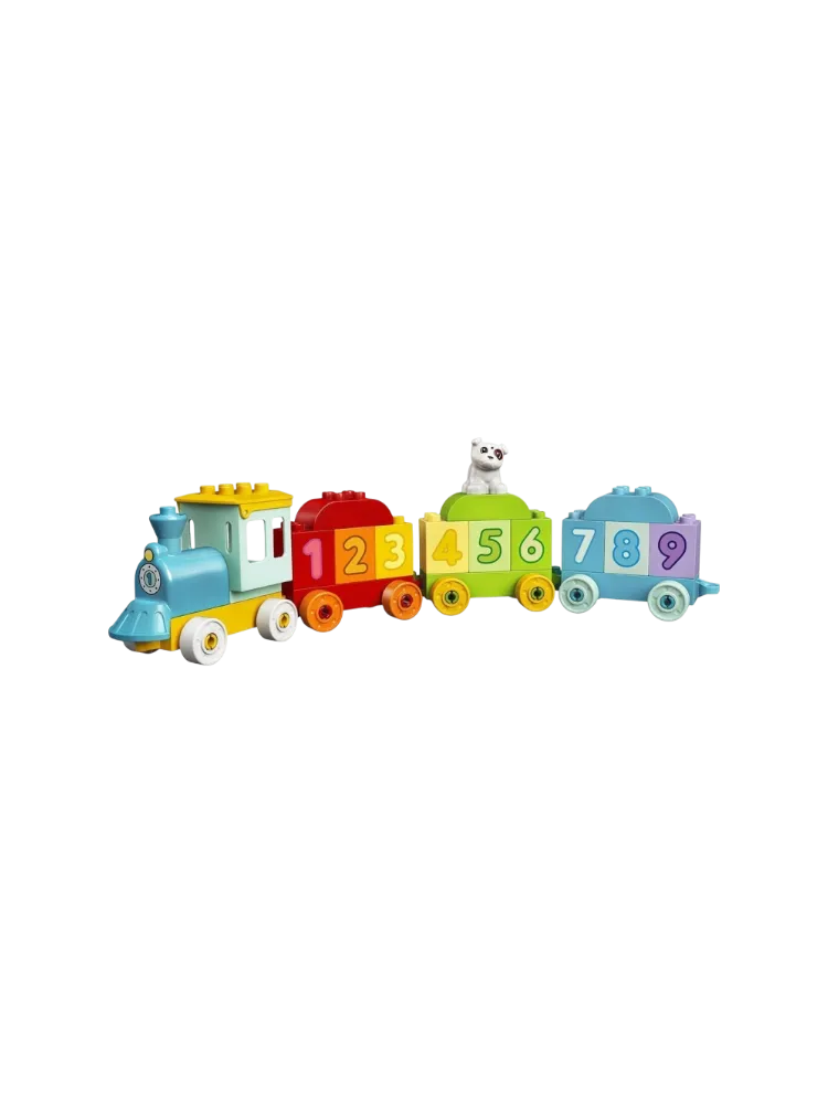 Конструктор LEGO Поезд с цифрами-учимся считать, деталей 23 шт - фото 2