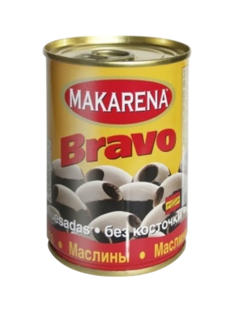 МАСЛИНЫ MAKARENA BRAVO 370МЛ Б/К