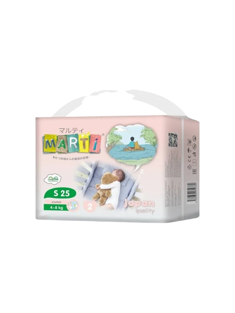 Подгузники MARTI S, 25 шт