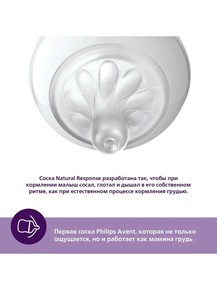 Соска для бутылочки Philips Avent SCY962/02 - фото 2