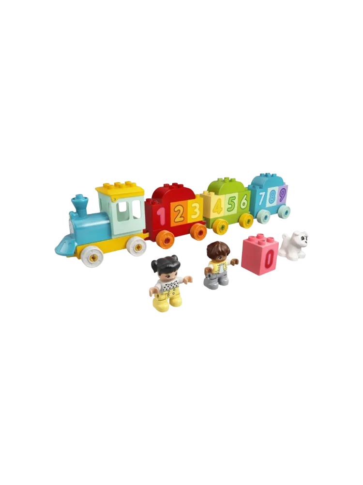 Конструктор LEGO Поезд с цифрами-учимся считать, деталей 23 шт - фото 8