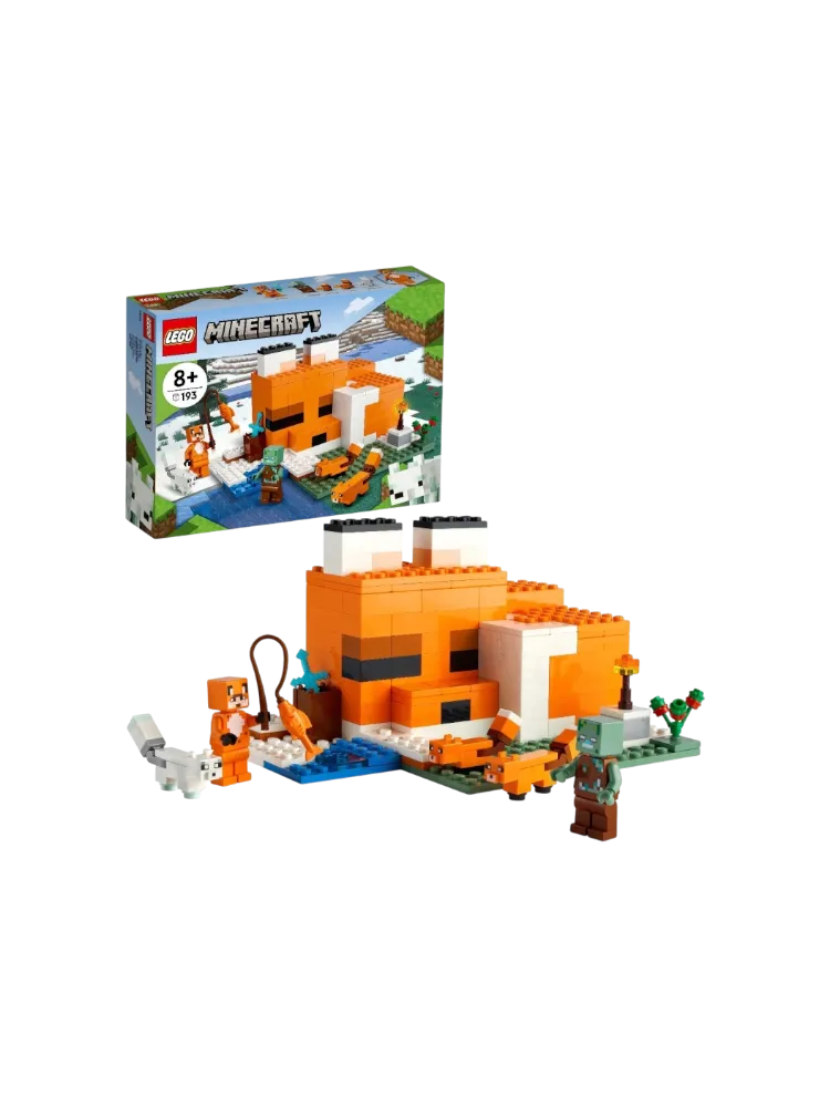 Конструктор LEGO Лисья хижина, деталей 193 шт