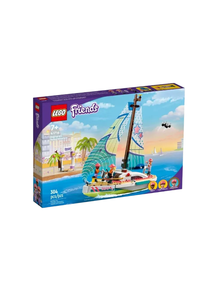 Конструктор LEGO Приключения Стефани на яхте, деталей 304 шт - фото 2