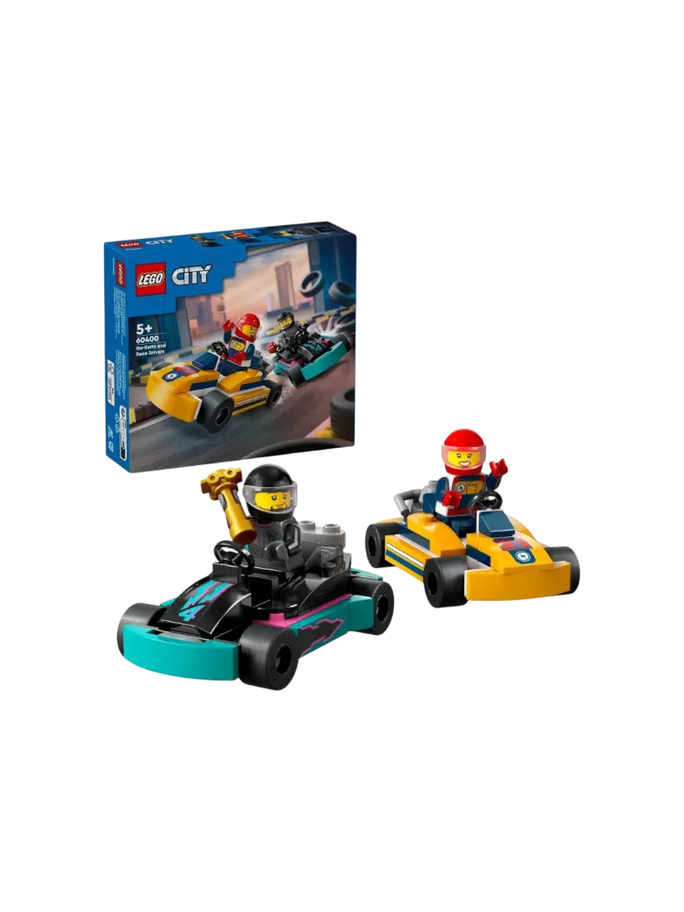 Конструктор LEGO Картинг и гонщики CITY, деталей 99 шт
