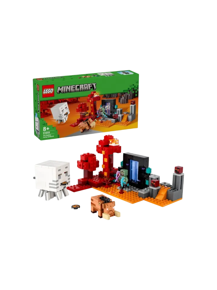 Конструктор LEGO Засада у Нижнего портала Minecraft, деталей 352 шт