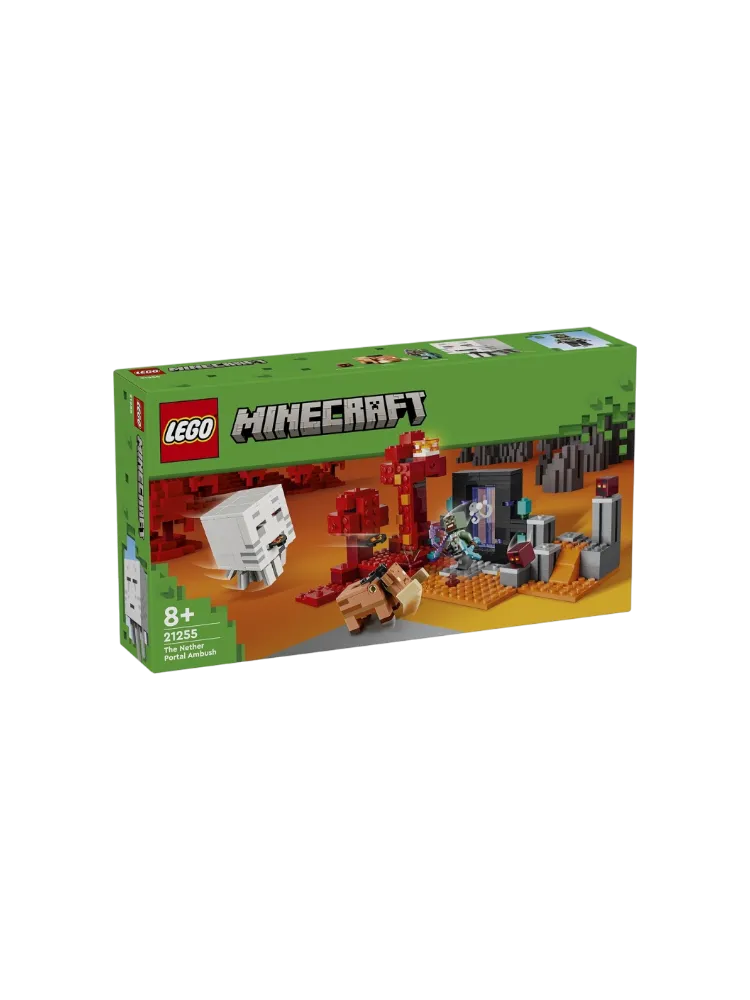 Конструктор LEGO Засада у Нижнего портала Minecraft, деталей 352 шт - фото 3