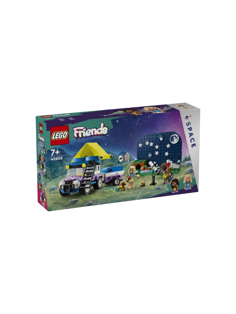 Конструктор LEGO Кемпинговый автомобиль для наблюдения за звездами Friends, деталей 364 шт - фото 3