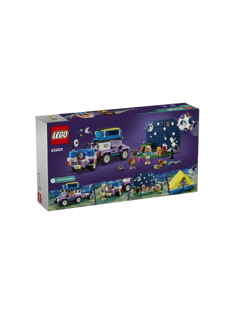 Конструктор LEGO Кемпинговый автомобиль для наблюдения за звездами Friends, деталей 364 шт - фото 4
