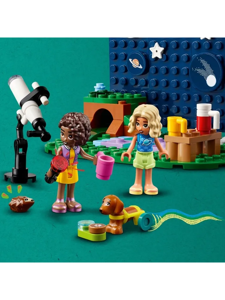 Конструктор LEGO Кемпинговый автомобиль для наблюдения за звездами Friends, деталей 364 шт - фото 7