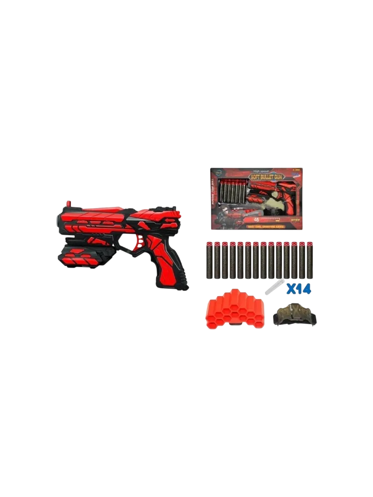 Бластер Soft Bullet Gun ФЖ432