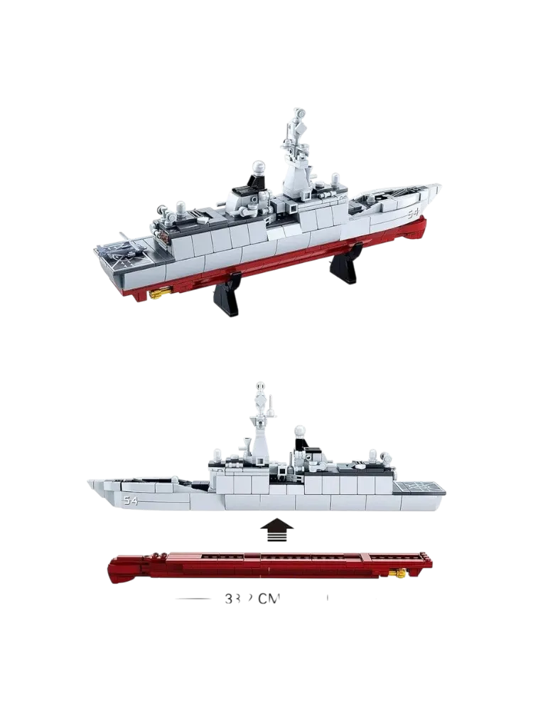 Конструктор SLUBAN Модельки. Крейсер, деталей 417 шт - фото 8