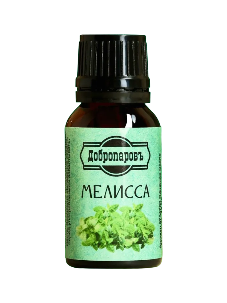 Добропаровъ эфирное масло мелисса 17 мл