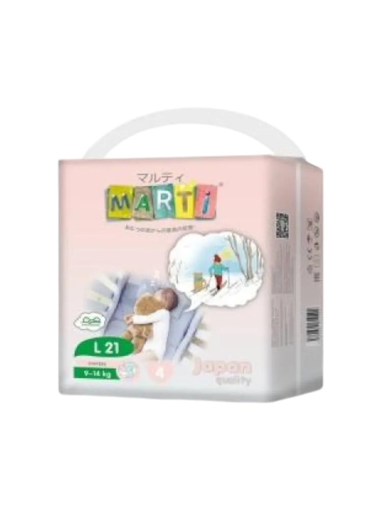 Подгузники MARTI L, 21 шт