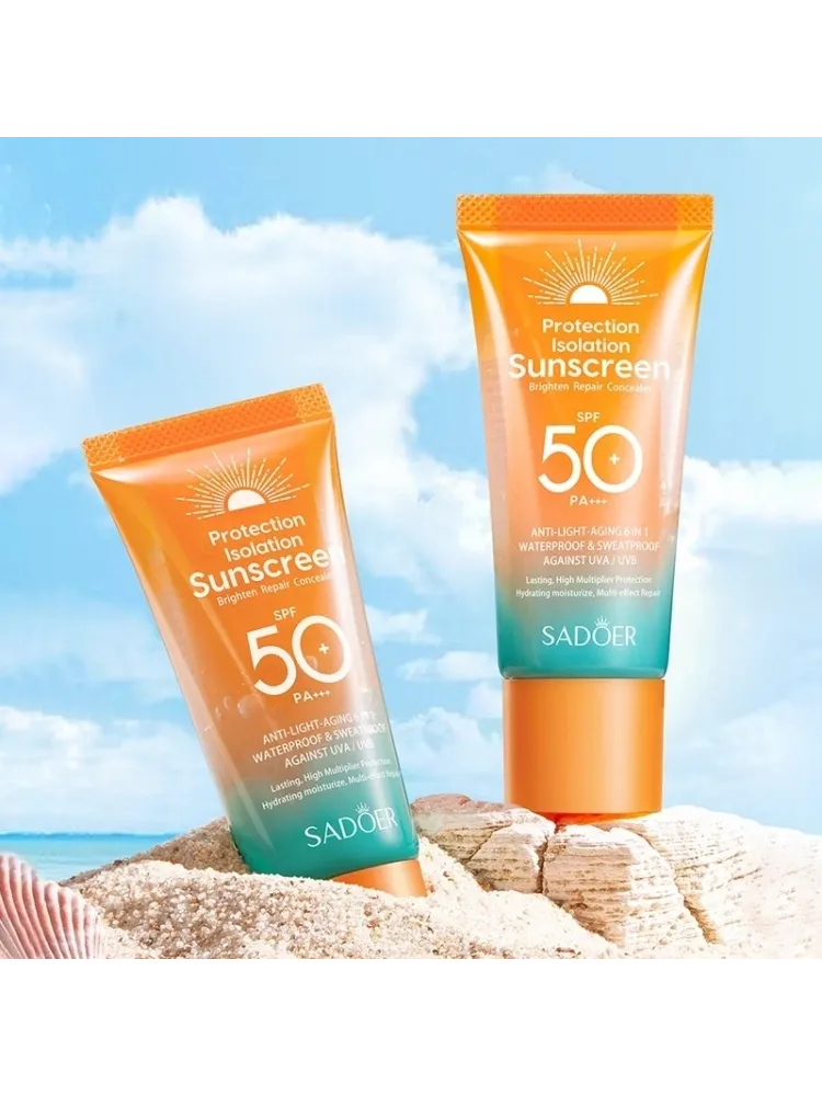 SADOER крем Protection Isolation Sunscreen для лица 50 г - фото 5