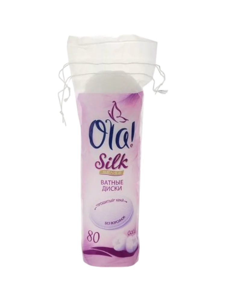 ВАТНЫЕ ДИСКИ OLA! SILK SENSE 80ШТ