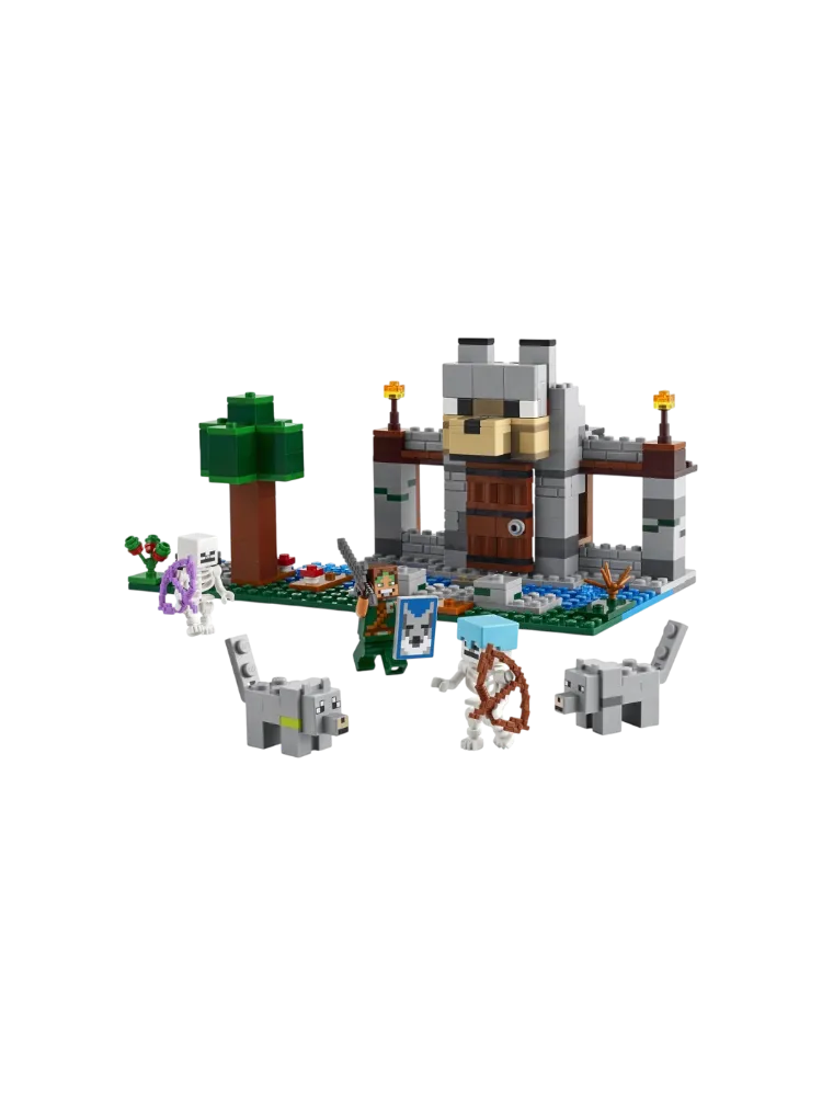 Конструктор LEGO Волчья крепость Minecraft, деталей 312 шт - фото 2