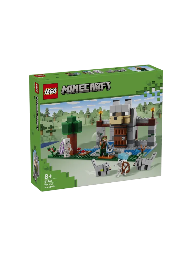 Конструктор LEGO Волчья крепость Minecraft, деталей 312 шт - фото 3