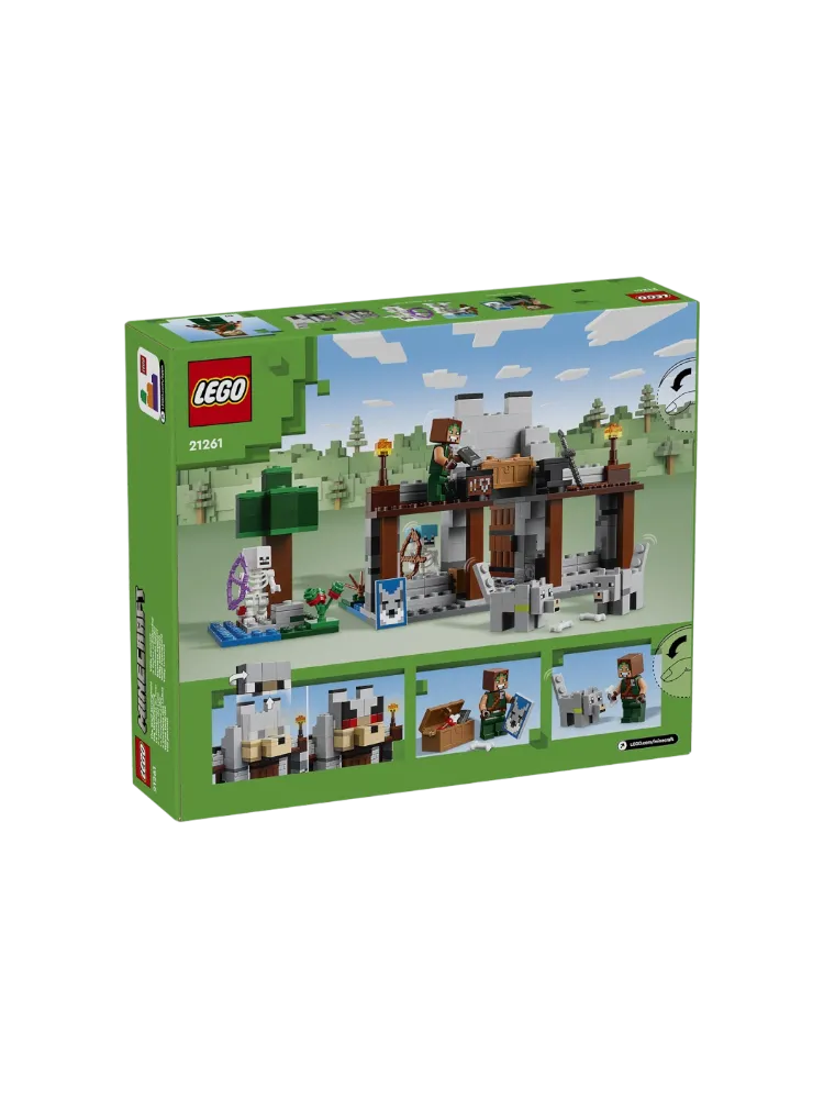 Конструктор LEGO Волчья крепость Minecraft, деталей 312 шт - фото 4