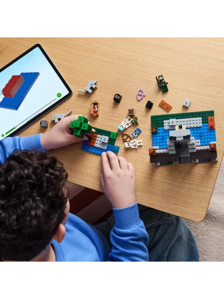 Конструктор LEGO Волчья крепость Minecraft, деталей 312 шт - фото 6