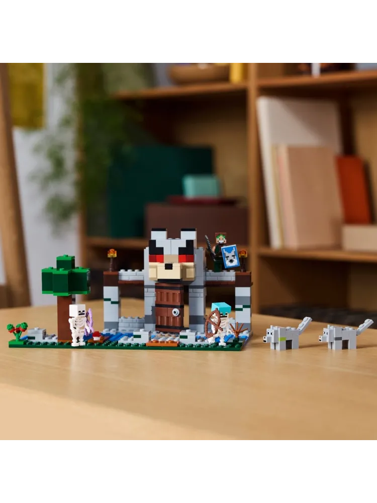 Конструктор LEGO Волчья крепость Minecraft, деталей 312 шт - фото 7