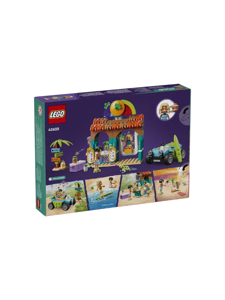 Конструктор LEGO Киоск с пляжными коктейлями Friends, деталей 213 шт - фото 4