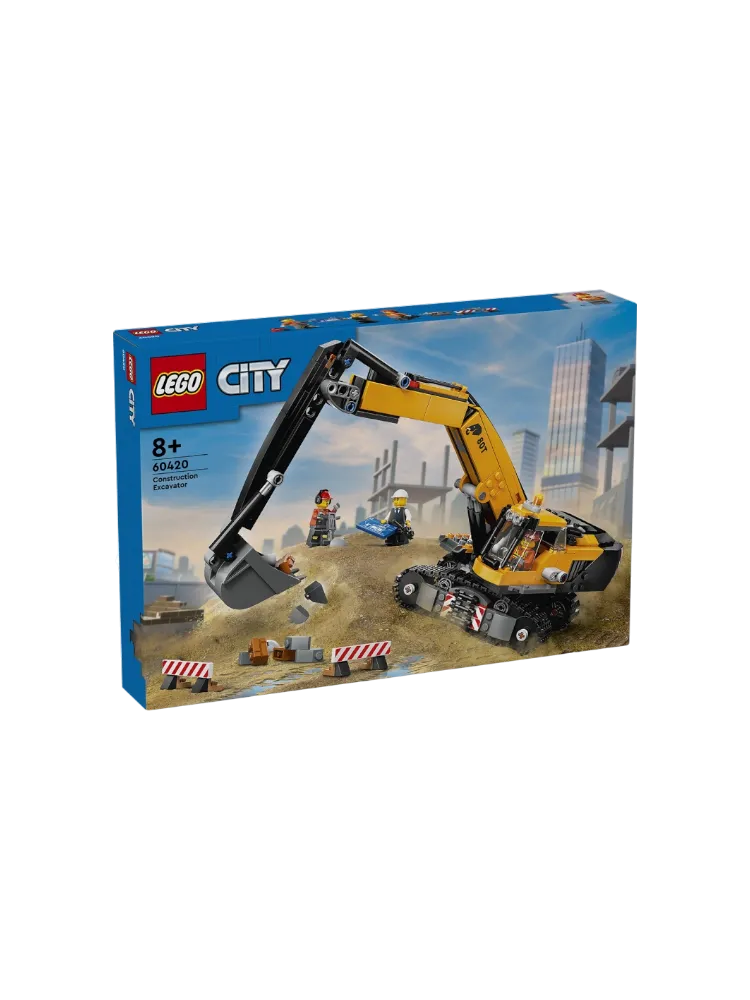 Конструктор LEGO  строительный экскаватор City, деталей 633 шт - фото 3
