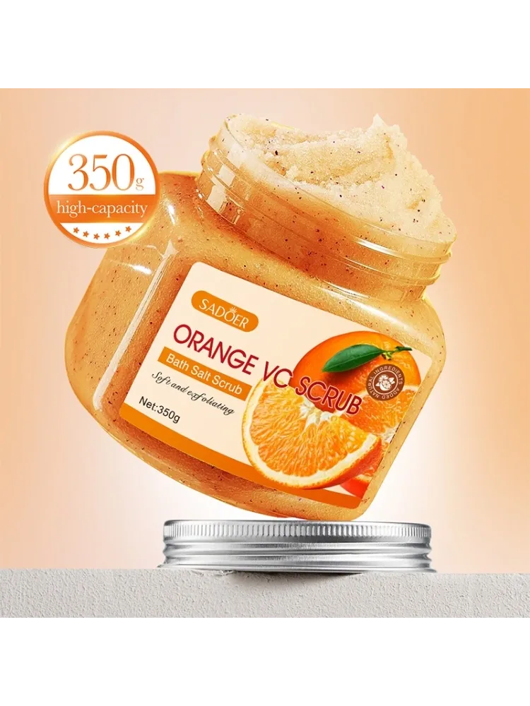 SADOER скраб Orange VC для рук, для ног, для тела 350 г - фото 3