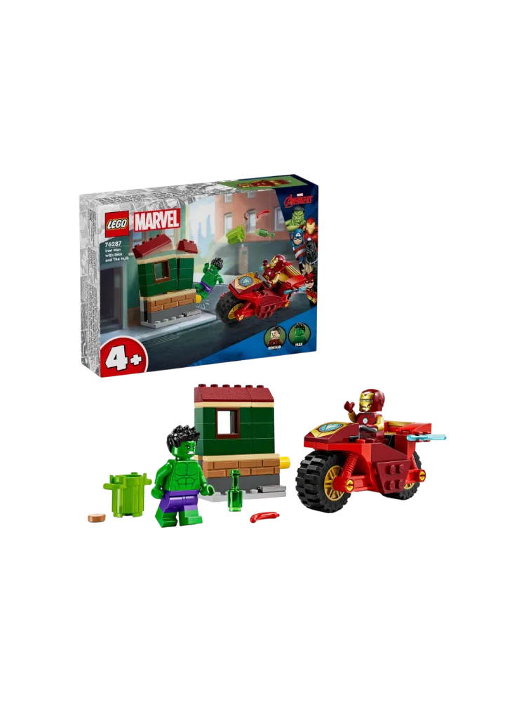 Конструктор LEGO Железный Человек против Халка Marvel, деталей 68 шт