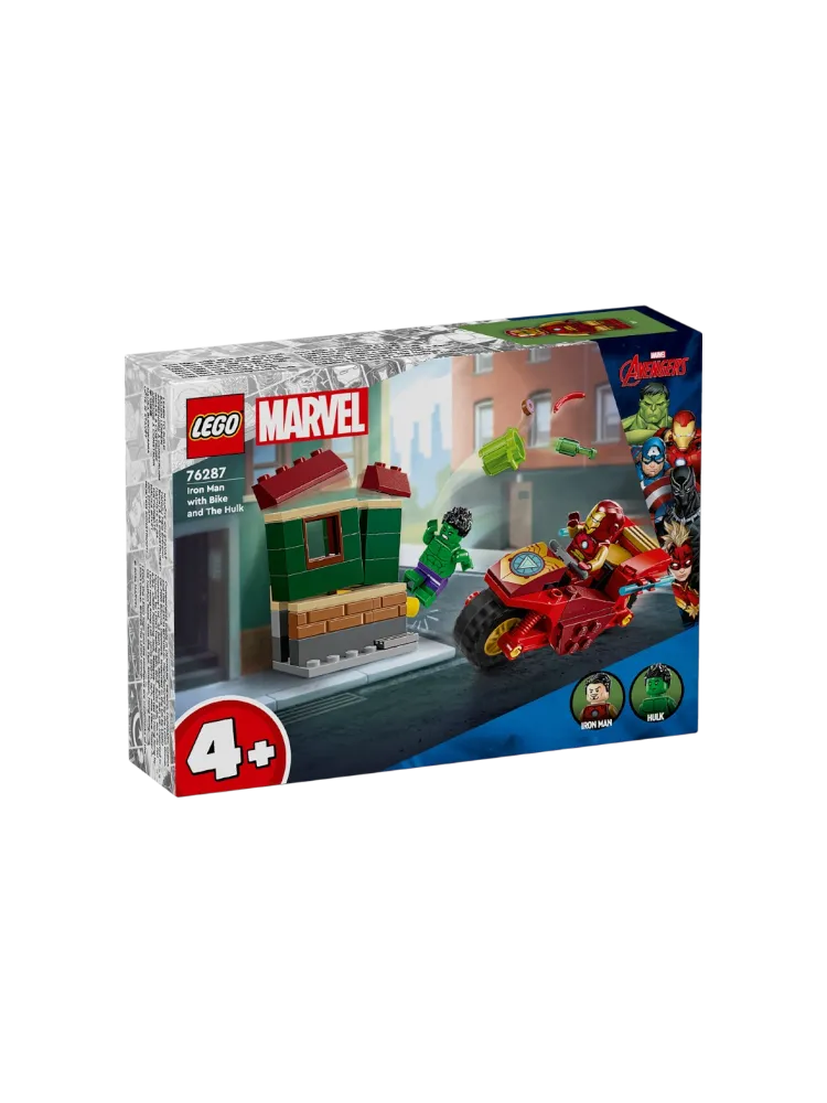 Конструктор LEGO Железный Человек против Халка Marvel, деталей 68 шт - фото 3