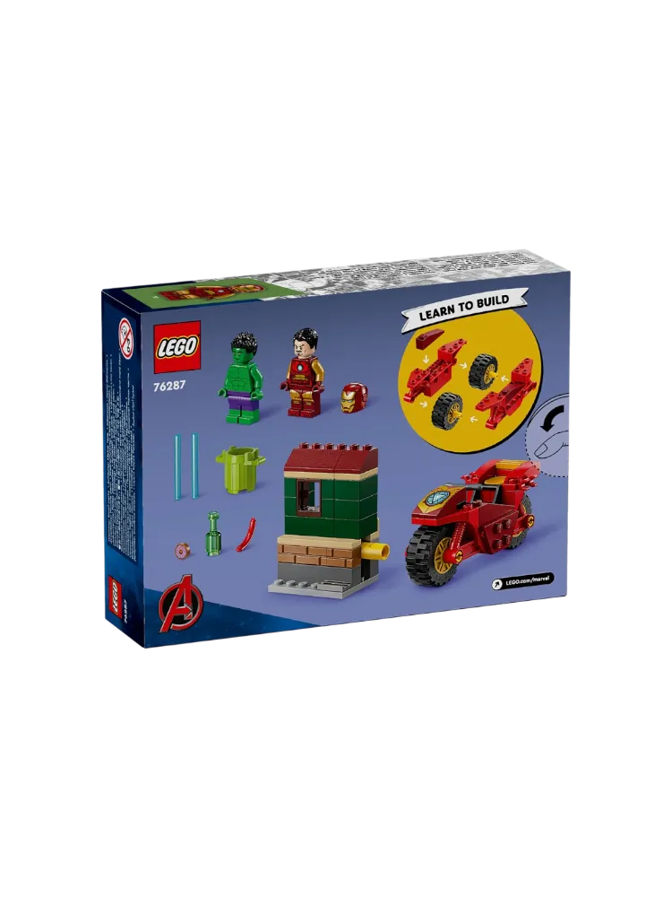 Конструктор LEGO Железный Человек против Халка Marvel, деталей 68 шт - фото 4