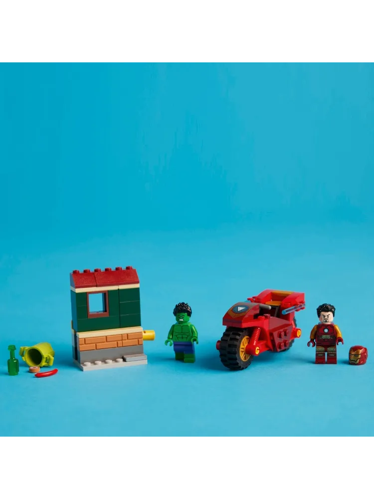 Конструктор LEGO Железный Человек против Халка Marvel, деталей 68 шт - фото 5