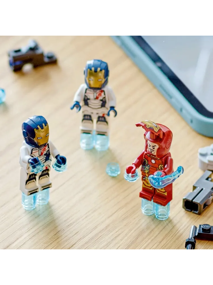 Конструктор LEGO Железный Человек и легион против солдат Гидры Marvel, деталей 135 шт - фото 3