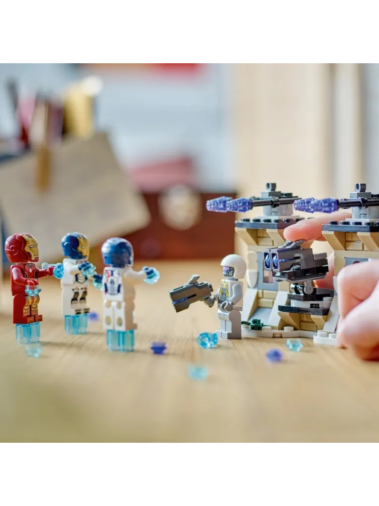 Конструктор LEGO Железный Человек и легион против солдат Гидры Marvel, деталей 135 шт - фото 4