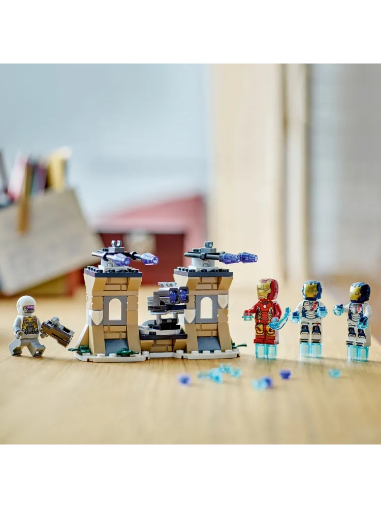 Конструктор LEGO Железный Человек и легион против солдат Гидры Marvel, деталей 135 шт - фото 5