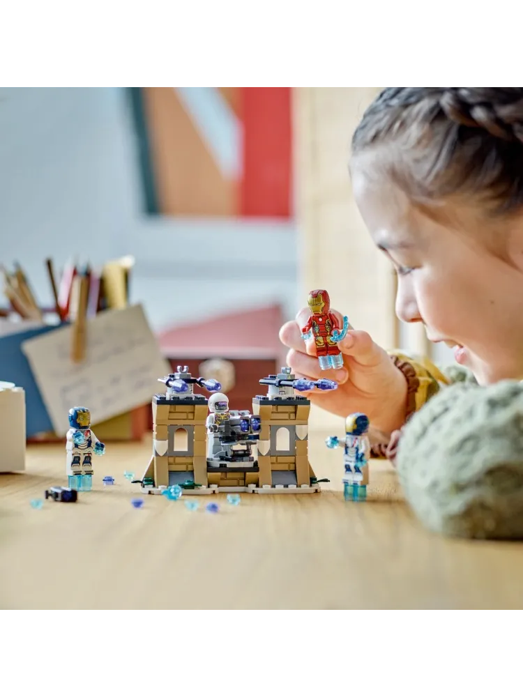 Конструктор LEGO Железный Человек и легион против солдат Гидры Marvel, деталей 135 шт - фото 6