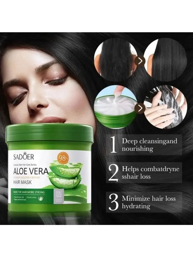 SADOER маска Aloe Vera 500 мл - фото 2
