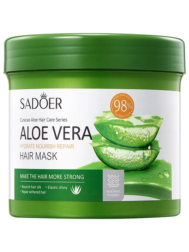 SADOER маска Aloe Vera 500 мл - фото 3