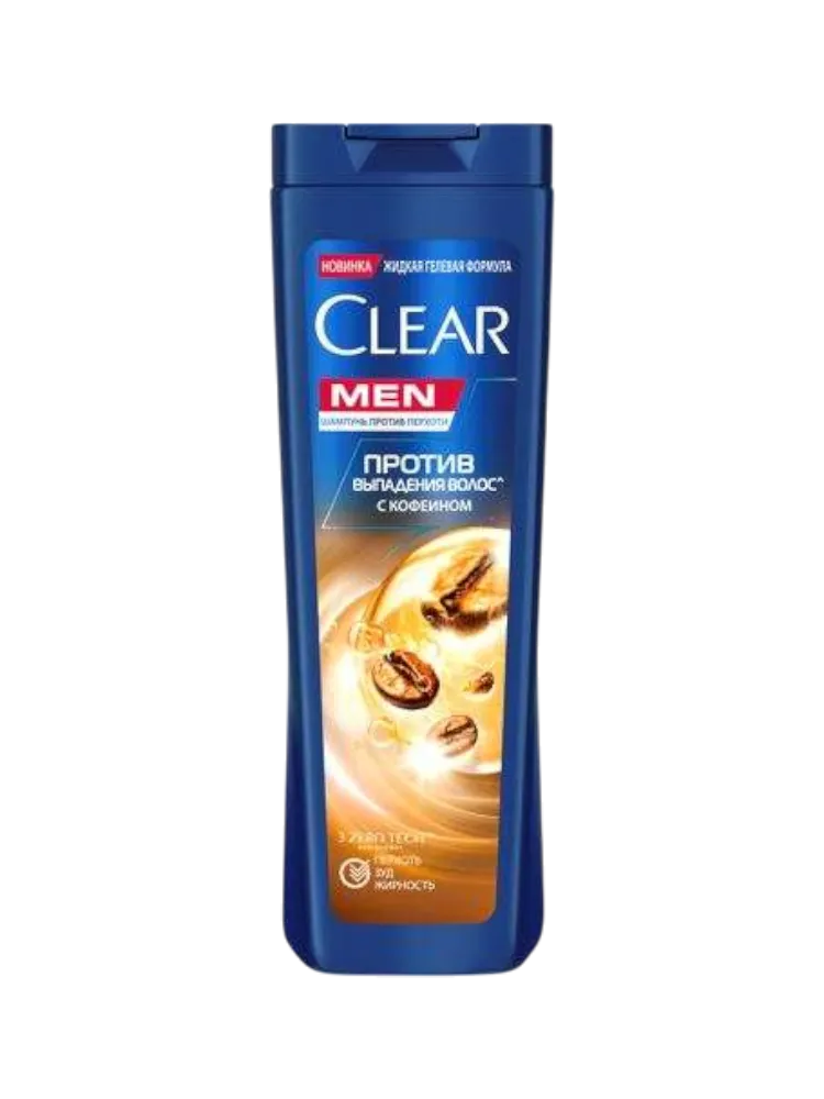 ШАМПУНЬ CLEAR П/ПЕРХОТИ П/ВЫПАДЕНИЯ С КОФЕИНОМ 380МЛ МУЖ