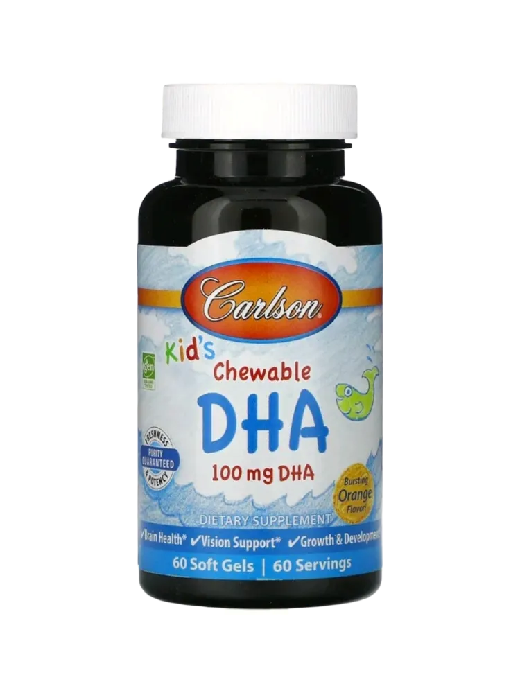 Carlson Kid’s Chewable DHA таблетки 60 шт