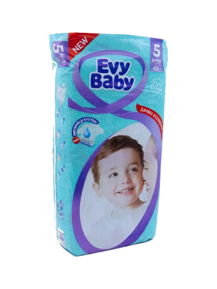 ПОДГУЗНИК EVY BABY JUNIOR 5 11-25КГ 48/46ШТ