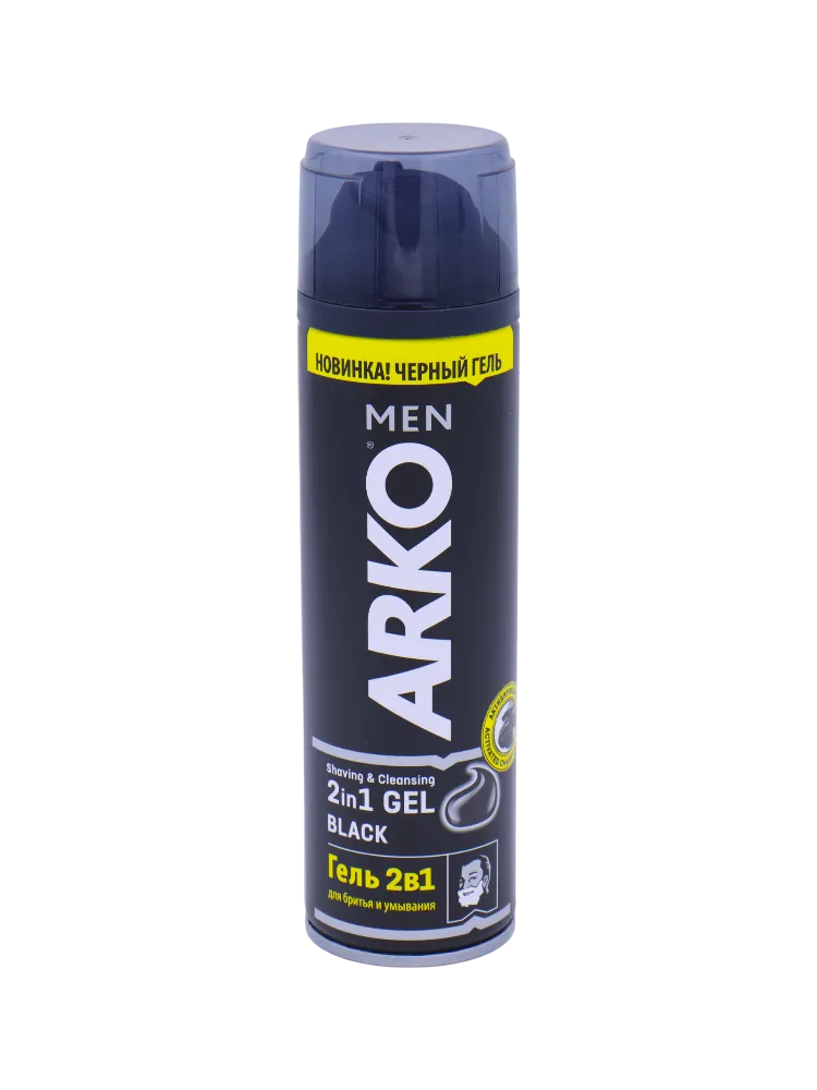 ГЕЛЬ Д/Б ARKO 200МЛ BLACK 2В1