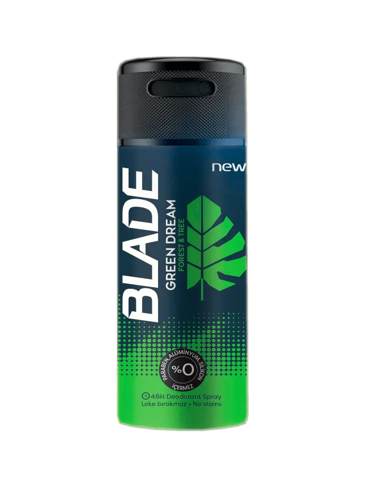 ДЕЗОДОРАНТ BLADE GREEN DREAM 150МЛ